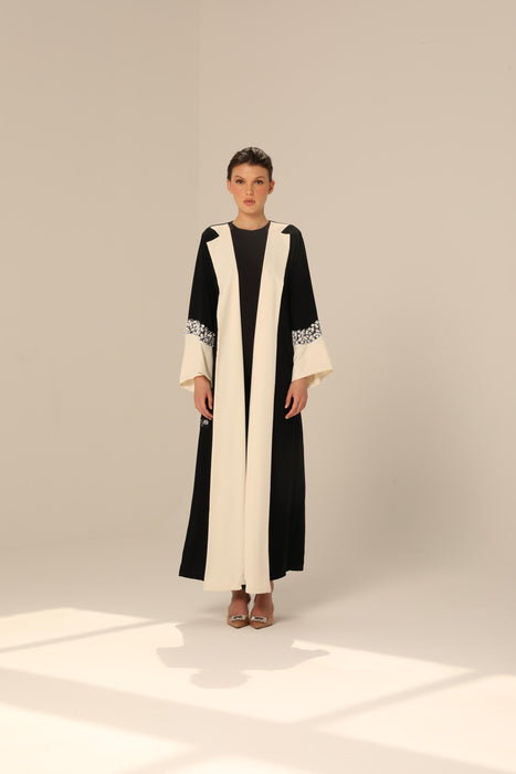 Black & White Couture Abaya