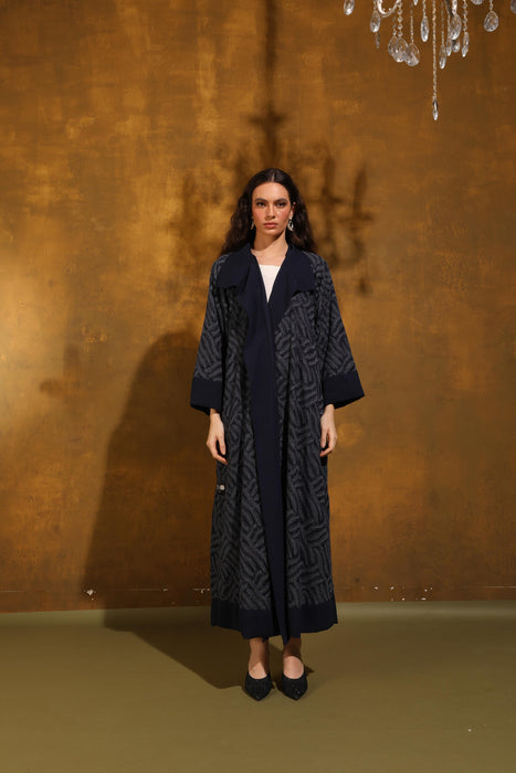 Mist Leaf Chiffon Abaya
