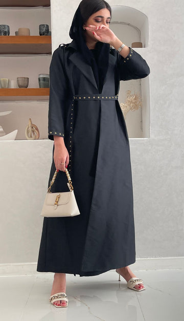 Coat Abaya with Belt