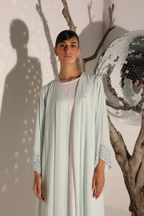 Mint Meadows Abaya