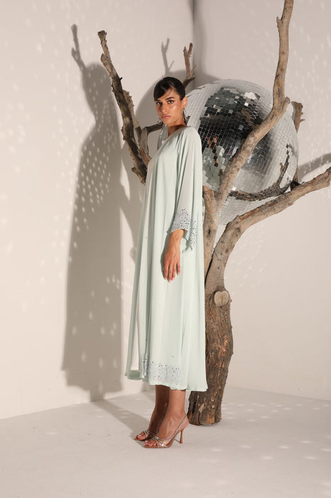 Mint Meadows Abaya