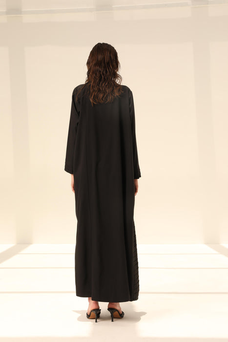 Daily Black Abaya in Crepe