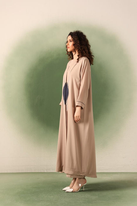 Beaded Embellished Abaya Set