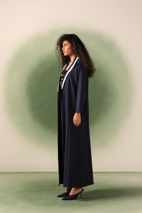 Pearl Embellished Abaya