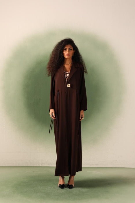 Stylish Button Abaya