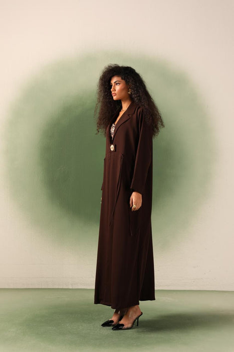 Stylish Button Abaya
