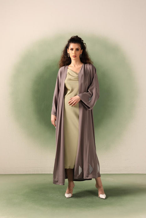Crystal Drape Abaya