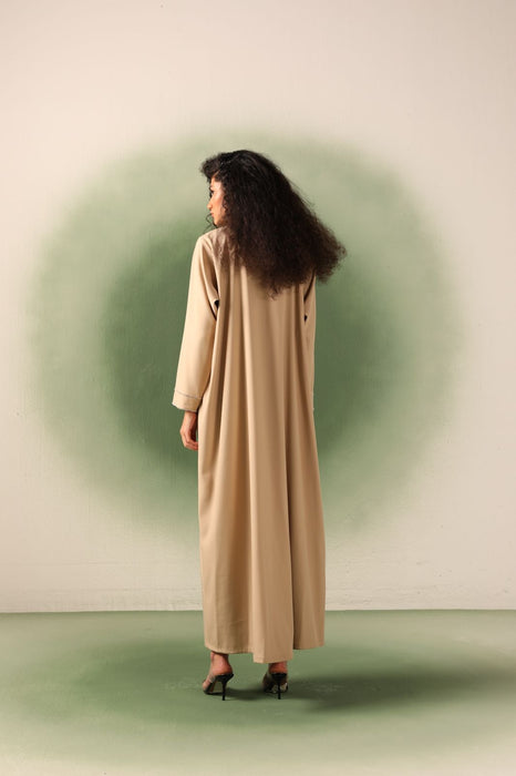 <transcy>عباية معطف ازرق</transcy>