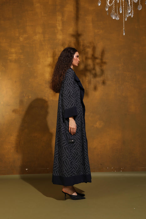 Mist Leaf Chiffon Abaya