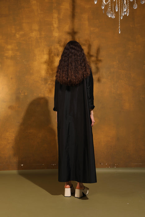 Pearl Veil Tulle Abaya