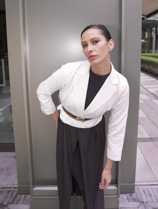 Chalk & Charcoal Abaya