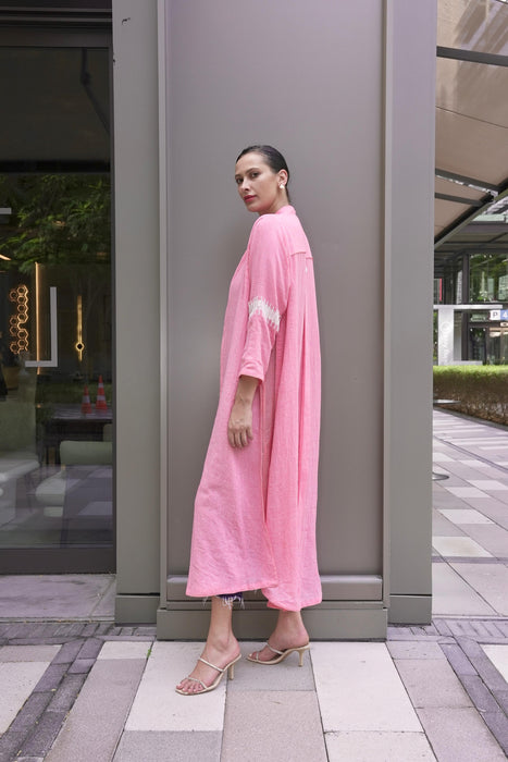 Pink Opal Abaya