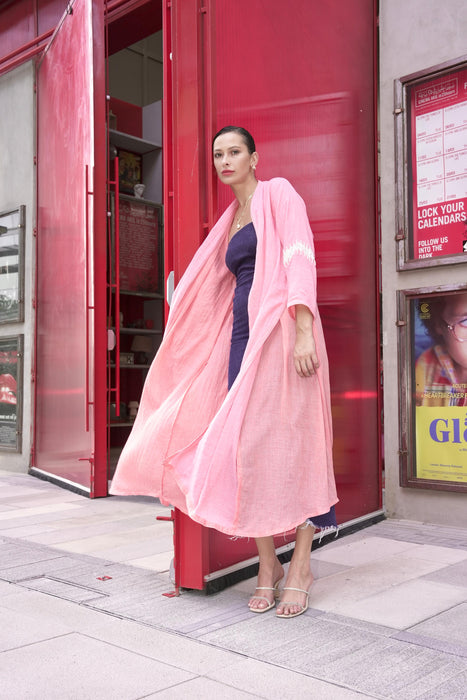 Pink Opal Abaya