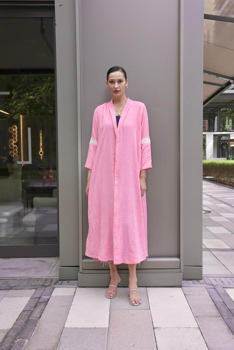 Pink Opal Abaya