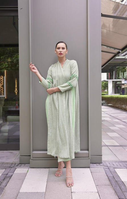 Mint Éclat Abaya