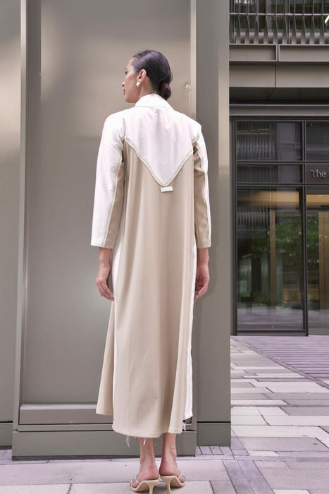 Almond Ivory Abaya