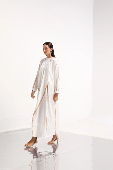 Desert Line Embroidered Abaya