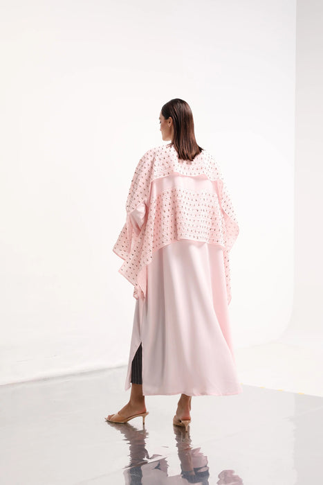 Blush Mirage Abaya