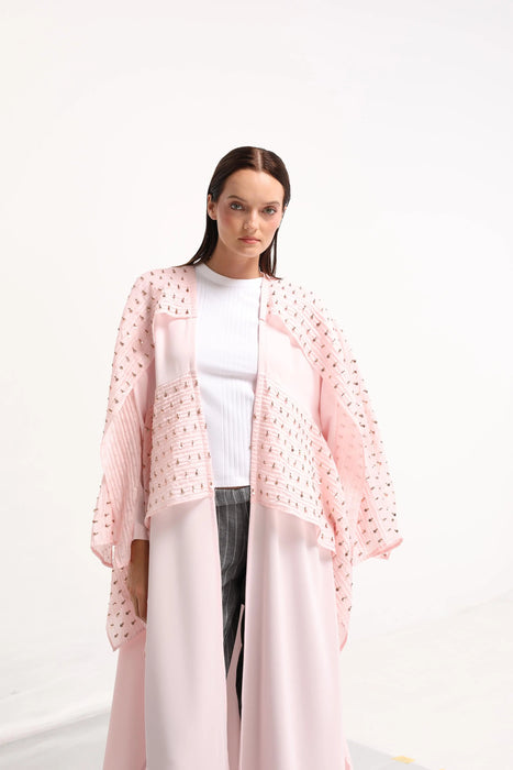 Blush Mirage Abaya