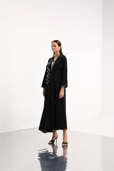 Noir Tassel Abaya