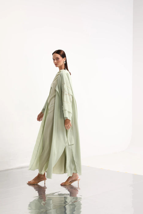 Sage Flow Abaya