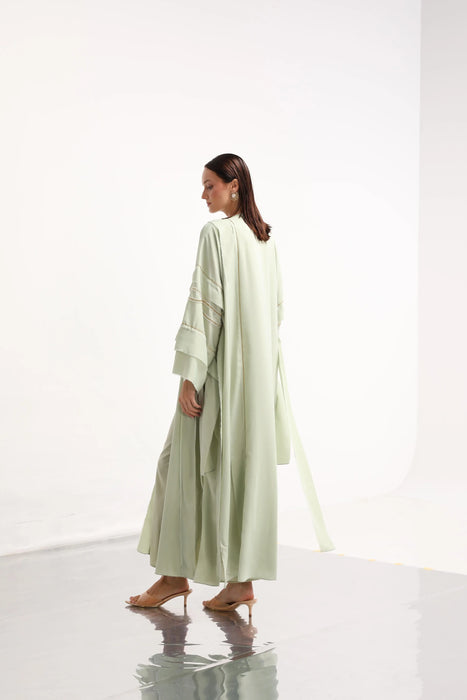 Sage Flow Abaya