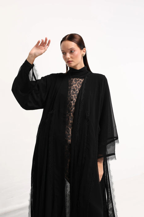 Noir Veil Abaya