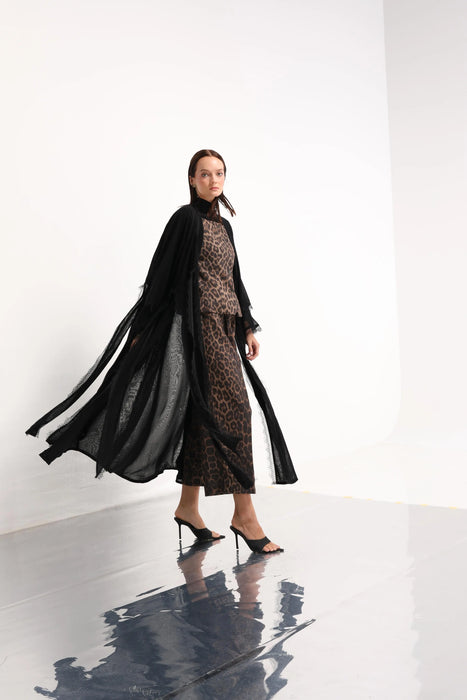 Noir Veil Abaya