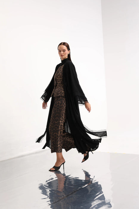 Noir Veil Abaya