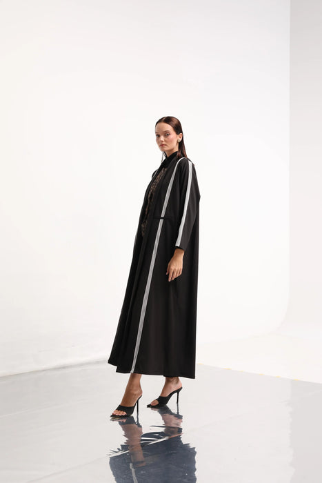 Tulle Trace Abaya