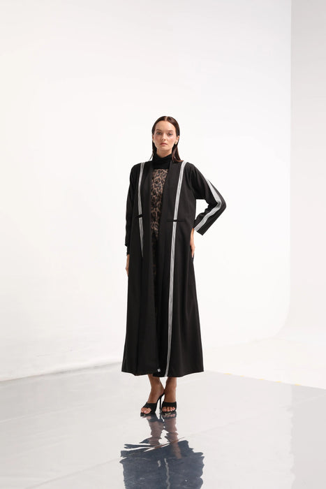 Tulle Trace Abaya