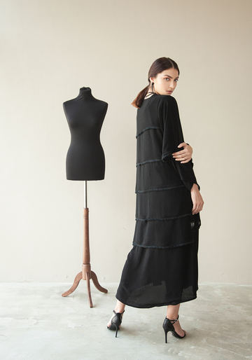 Black Layer Abaya