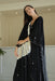 Fringed Pearl-Embellished Abaya Elna Line Fringed Pearl-Embellished Abaya ELNA LINE Abaya abaya.