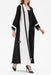 Black & White Abaya Elna Line Black & White Abaya ELNA LINE Abaya abaya.
