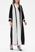 Black & White Abaya Elna Line Black & White Abaya ELNA LINE Abaya abaya.