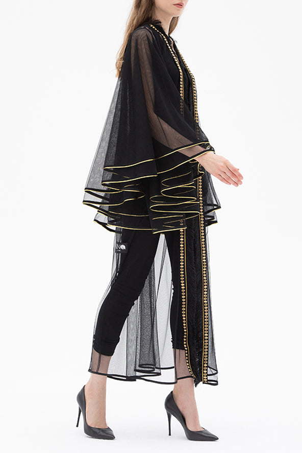Black & Golden Abaya Elna Line Black & Golden Abaya ELNA LINE Abaya abaya.