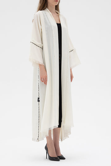 White Abaya Elna Line White Abaya ELNA LINE Abaya abaya.